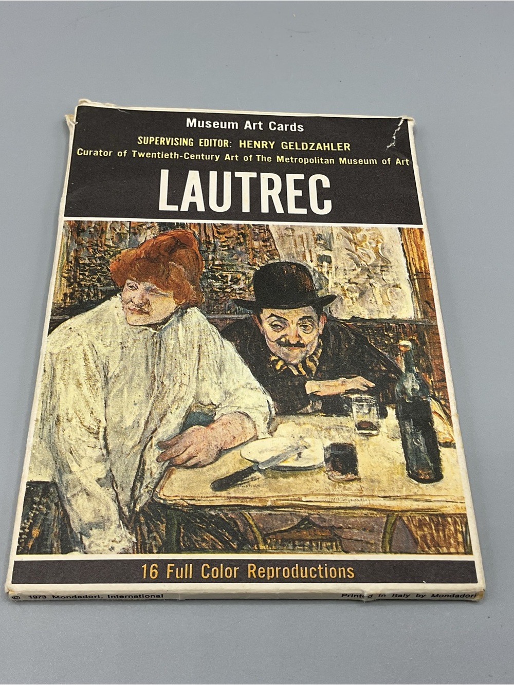 1973 Henri De Toulouse Lautrec Museum Art Cards 16 Full Color Printed In Italy